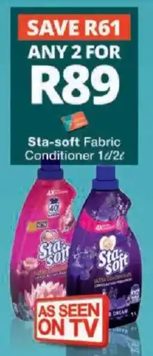Checkers Sta-soft Fabric Conditioner offer