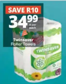 Checkers Twinsaver Roller Towels offer