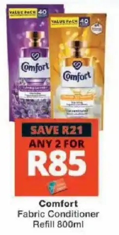 Checkers Comfort Fabric Conditioner Refill offer