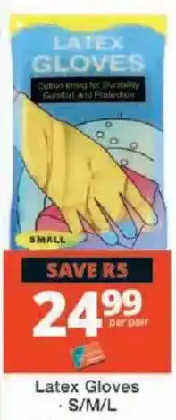 Checkers Latex Gloves offer