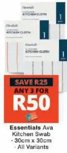 Checkers Essentials Ava Kitchen Swab offer