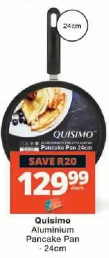 Checkers Quisimo Aluminium Pancake Pan offer