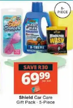 Checkers Shield Car Care Gift Pack offer