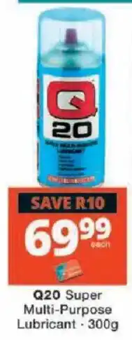 Checkers Q20 Super Multi-Purpose Lubricant offer
