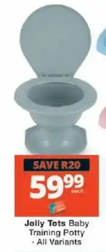 Checkers Jolly Tots Baby Training Potty offer