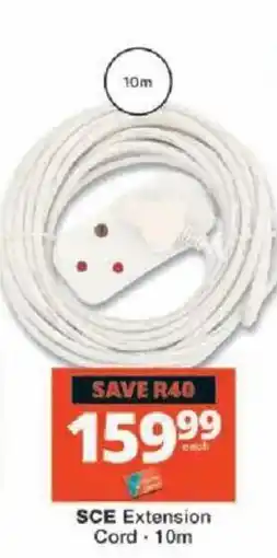Checkers SCE Extension Cord offer