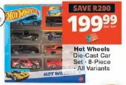 Checkers Hot Wheels Die-Cast Car Set offer