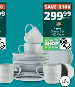 Checkers Paros Dinner Set offer