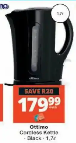 Checkers Ottimo Cordless Kettle offer