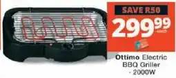 Checkers Ottimo Electric BBQ Griller offer