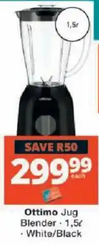 Checkers Ottimo Jug Blender offer