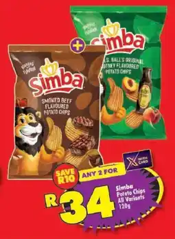 Shoprite Simba Potato Chips offer