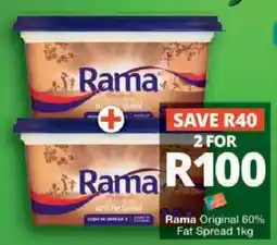 Checkers Hyper Rama Original 60% Fat Spread offer