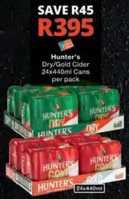 Checkers Hyper Hunter's Dry/Gold Cider offer