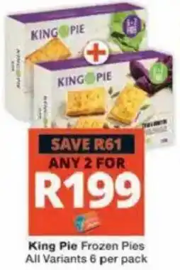 Checkers Hyper King Pie Frozen Pies offer