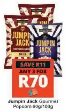 Checkers Hyper Jumpin Jack Gourmet Popcorn offer