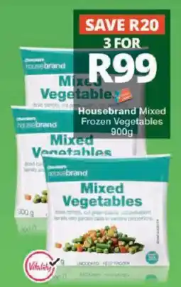 Checkers Hyper Housebrand Mixed Vegetables offer