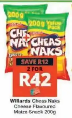 Checkers Hyper Willards Cheas Naks offer