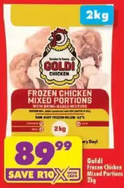 Shoprite Goldi Frozen Chicken Mixed Portions offer