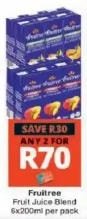 Checkers Hyper Fruitree Fruit Juice Blend offer