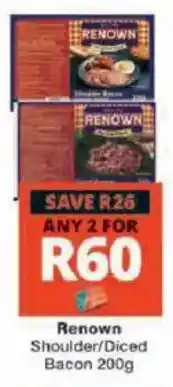 Checkers Hyper Renown Shoulder/Diced Bacon offer