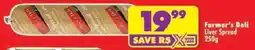 Shoprite Farmer's Deli Liver Spread offer