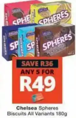 Checkers Hyper Chelsea Spheres Biscuits offer