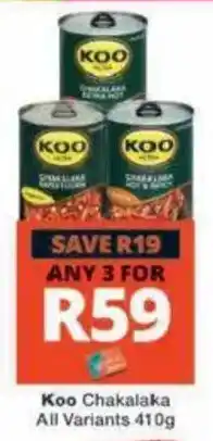 Checkers Hyper Koo Chakalaka offer