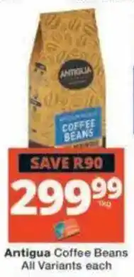 Checkers Hyper Antigua Coffee Beans offer