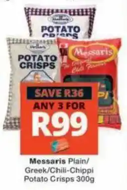 Checkers Hyper Messaris Potato Crisps offer