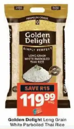Checkers Hyper Golden Delight Long Grain White Parboiled Thai Rice offer