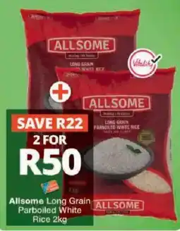 Checkers Hyper Allsome Long Grain Parboiled White Rice offer