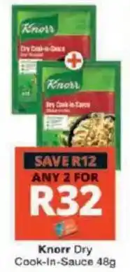 Checkers Hyper Knorr Dry Cook-In-Sauce offer
