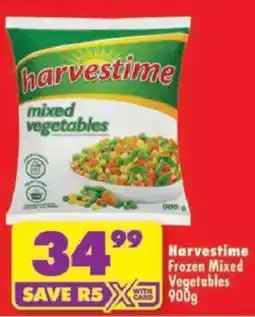 Shoprite Harvestime mixed vegetables offer
