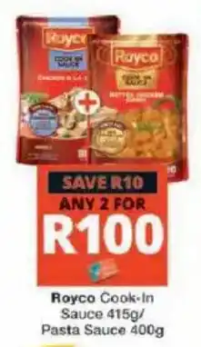 Checkers Hyper Royco Cook-In Sauce offer