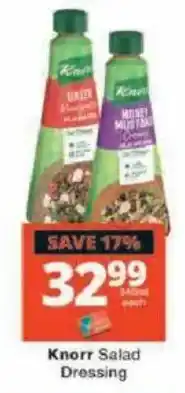 Checkers Hyper Knorr Salad Dressing offer