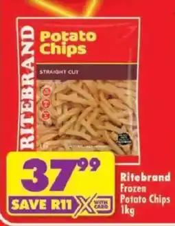 Shoprite Ritebrand Frozen Potato Chips offer