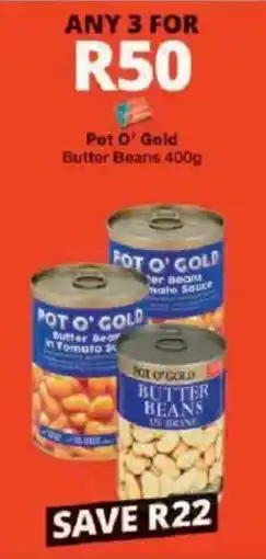 Checkers Hyper Pot O' Gold Butter Beans offer