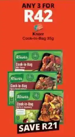 Checkers Hyper Knorr Cook-in-Bag offer