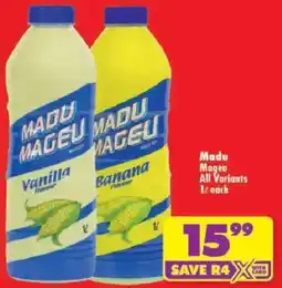 Shoprite Madu Mageu offer