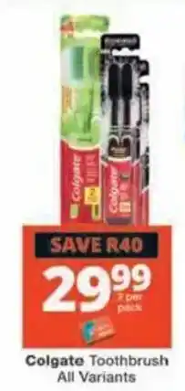 Checkers Hyper Colgate Toothbrush offer