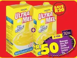 Shoprite Danone Ultra Mel Vanilla Flavoured Custard offer