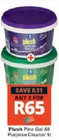 Checkers Hyper Plush Pine Gel All Purpose Cleaner offer