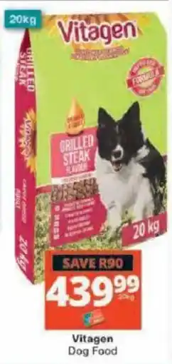 Checkers Hyper Vitagen Dog Food offer