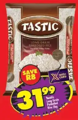 Shoprite Tastic Long Grain Parboiled Rice offer
