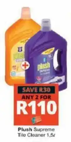 Checkers Hyper Plush Supreme Tile Cleaner offer