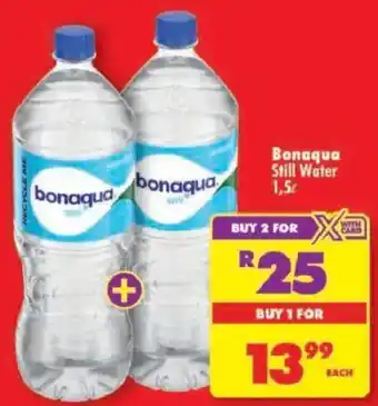 Shoprite Bonaqua Still Water offer