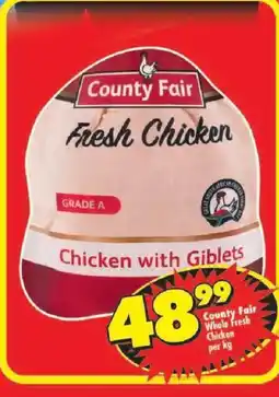 Shoprite County Fair Whole Fresh Chicken offer
