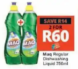 Checkers Hyper Maq Regular Dishwashing Liquid offer