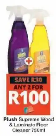 Checkers Hyper Plush Supreme Wood & Laminate Floor Cleaner offer